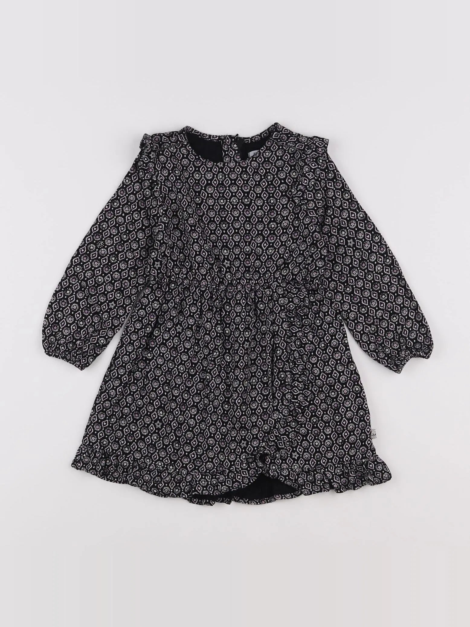 IKKS - robe noir - 2 ans