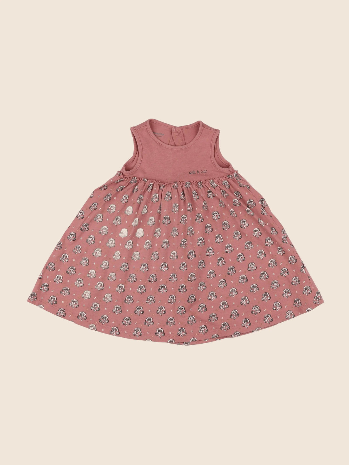 Vertbaudet - robe rose - 12 mois