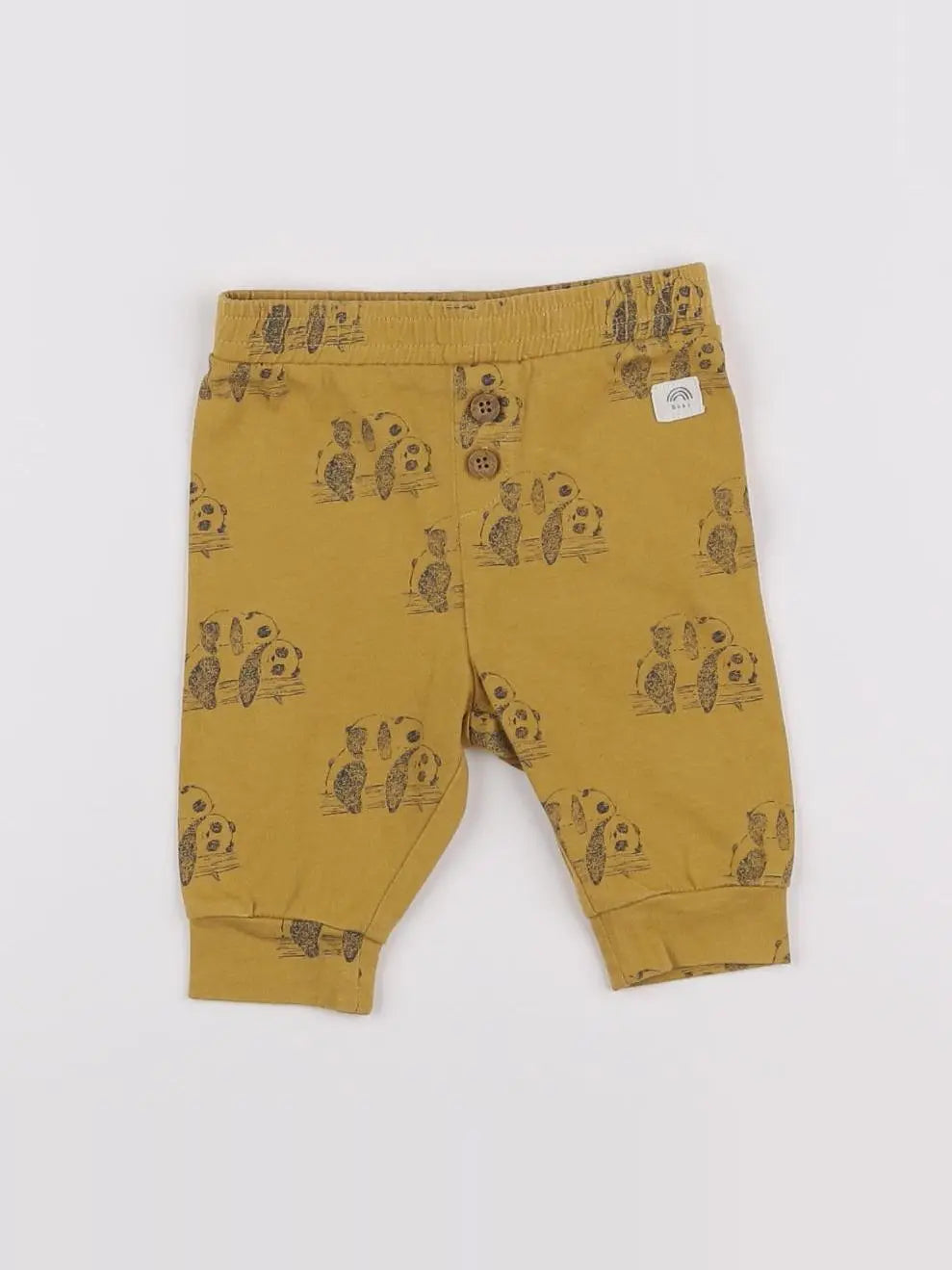 La Redoute - legging jaune - 3 mois