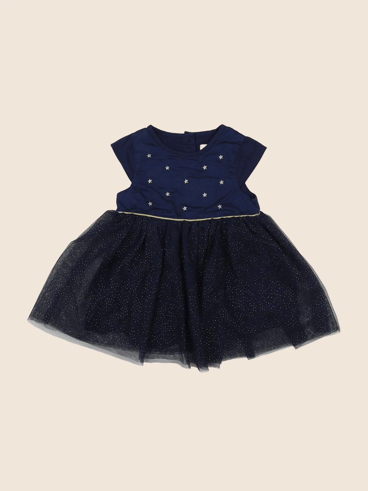 Vertbaudet - robe bleu - 9 mois