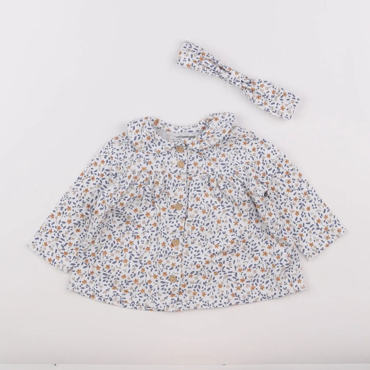 Vertbaudet - robe blanc - 6 mois