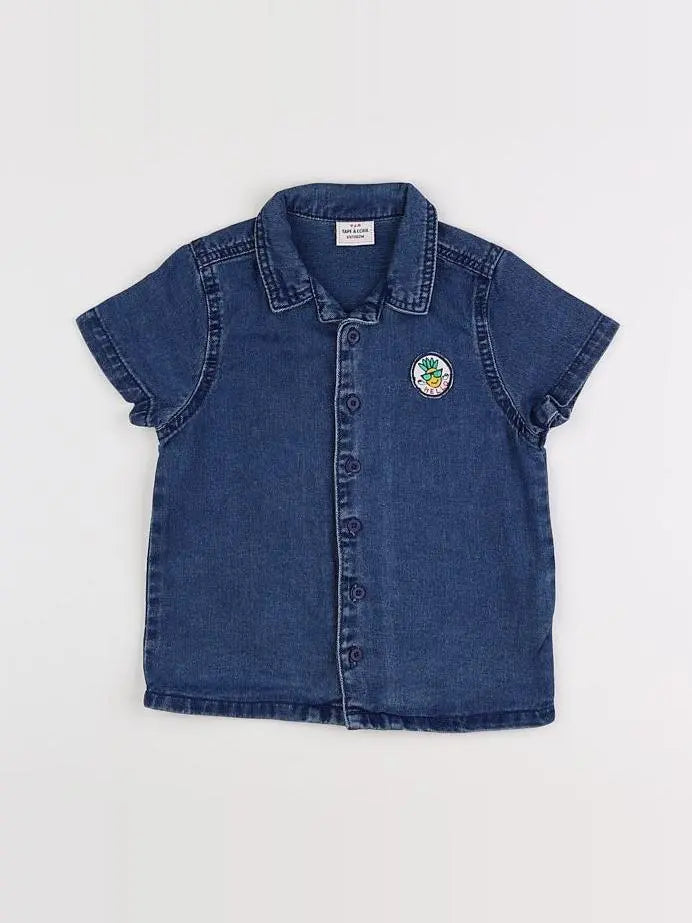 Tape à l'oeil - chemise bleu - 5 ans