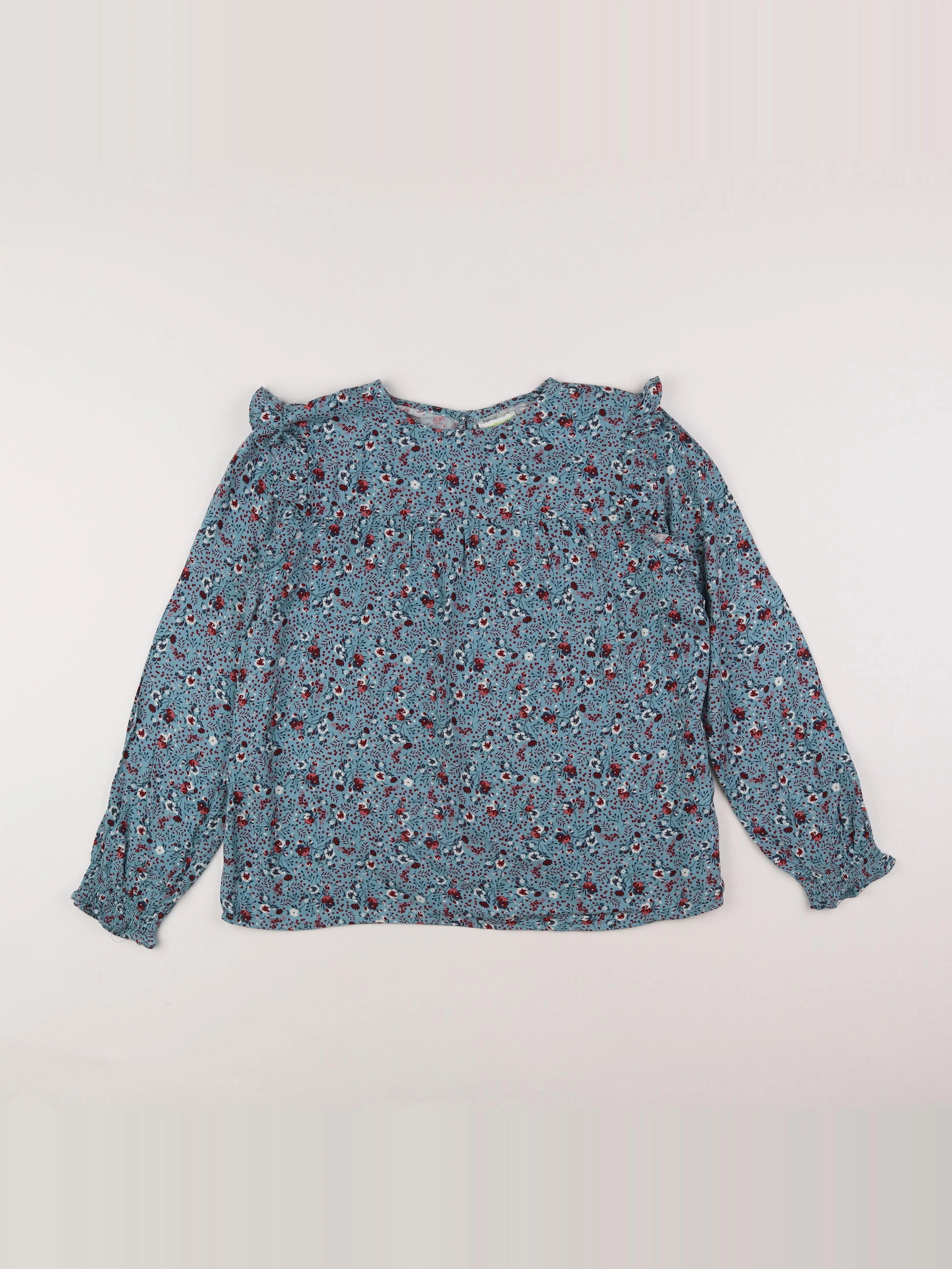 Vertbaudet - blouse bleu - 12 ans