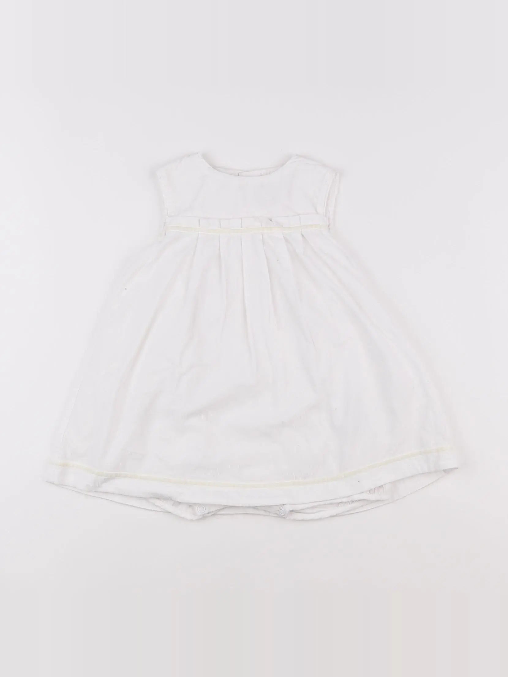 Cyrillus - robe blanc - 2 ans