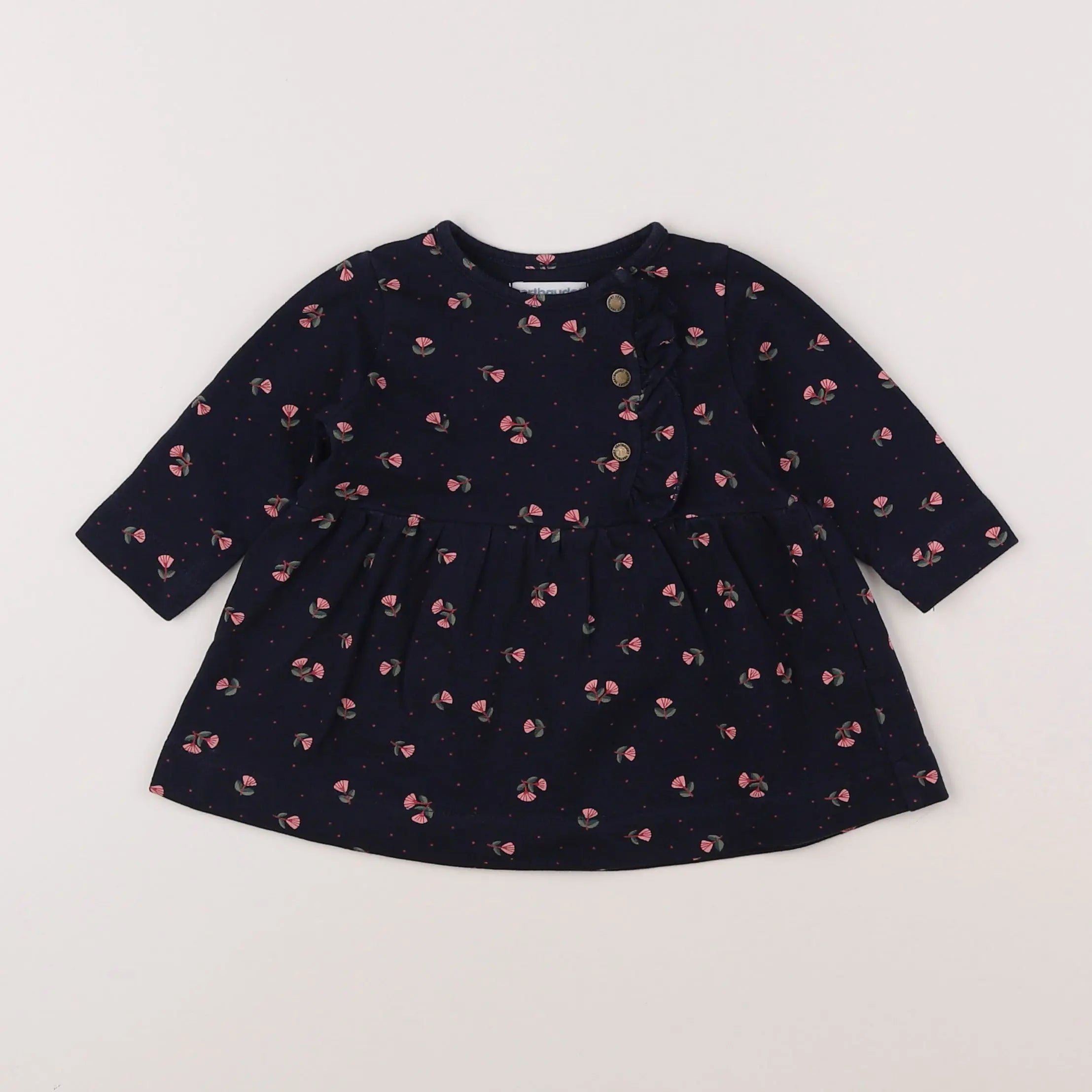 Vertbaudet - robe bleu - 3 mois
