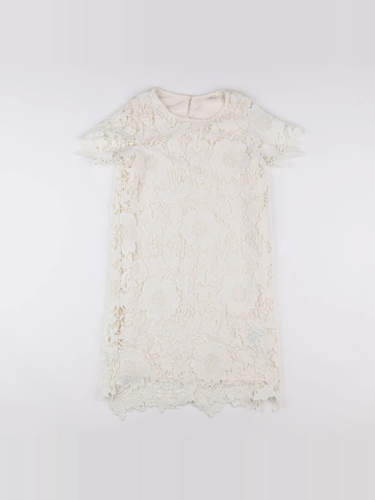 H&M - robe beige - 9/10 ans