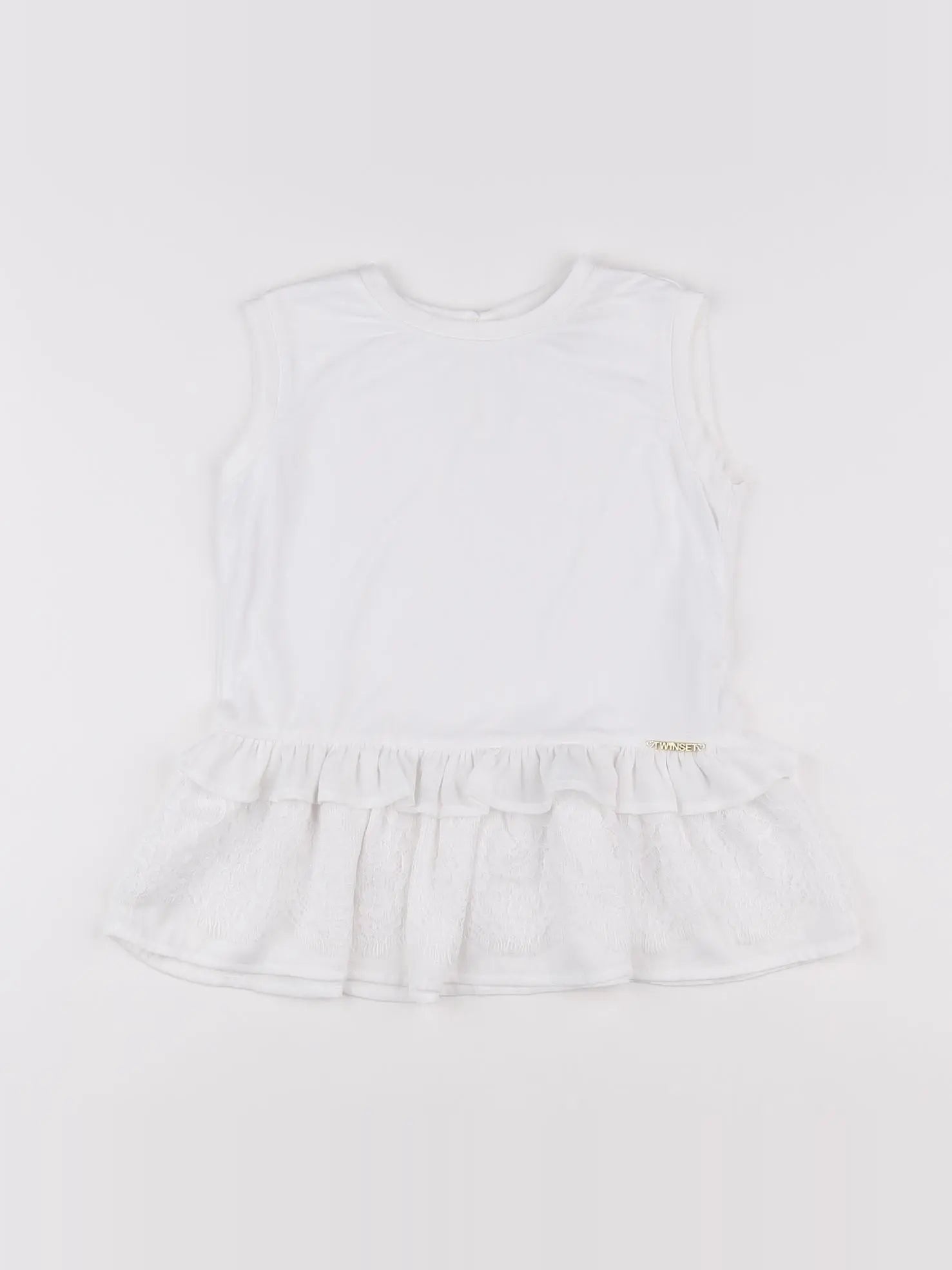 Twinset - tee-shirt blanc - 6 ans