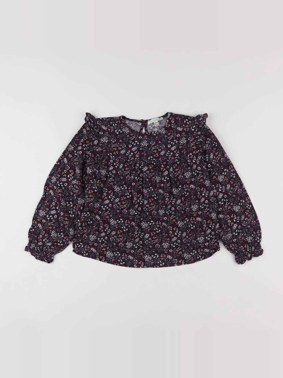 Vertbaudet - blouse rose - 7 ans
