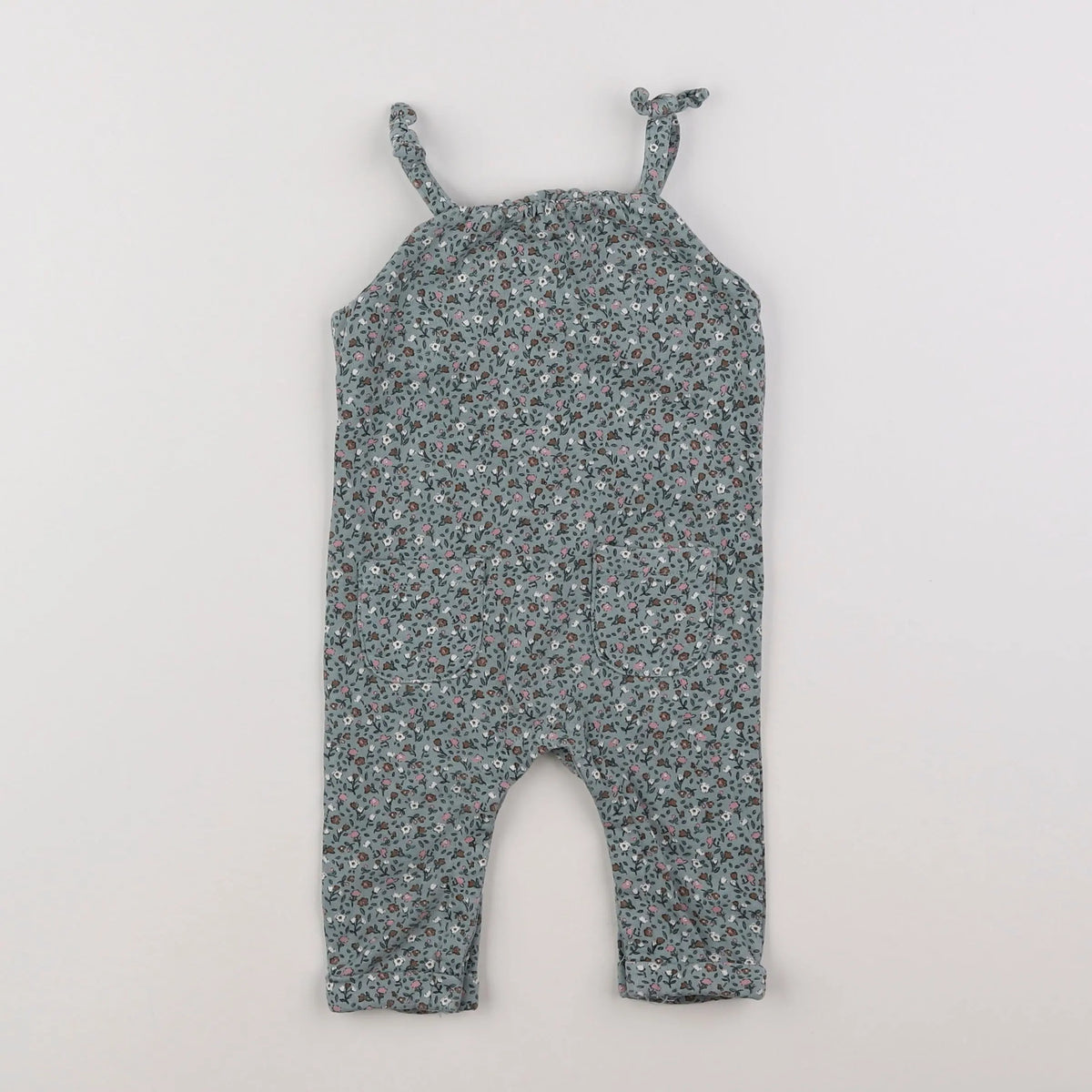 Vertbaudet - combinaison vert - 6 mois