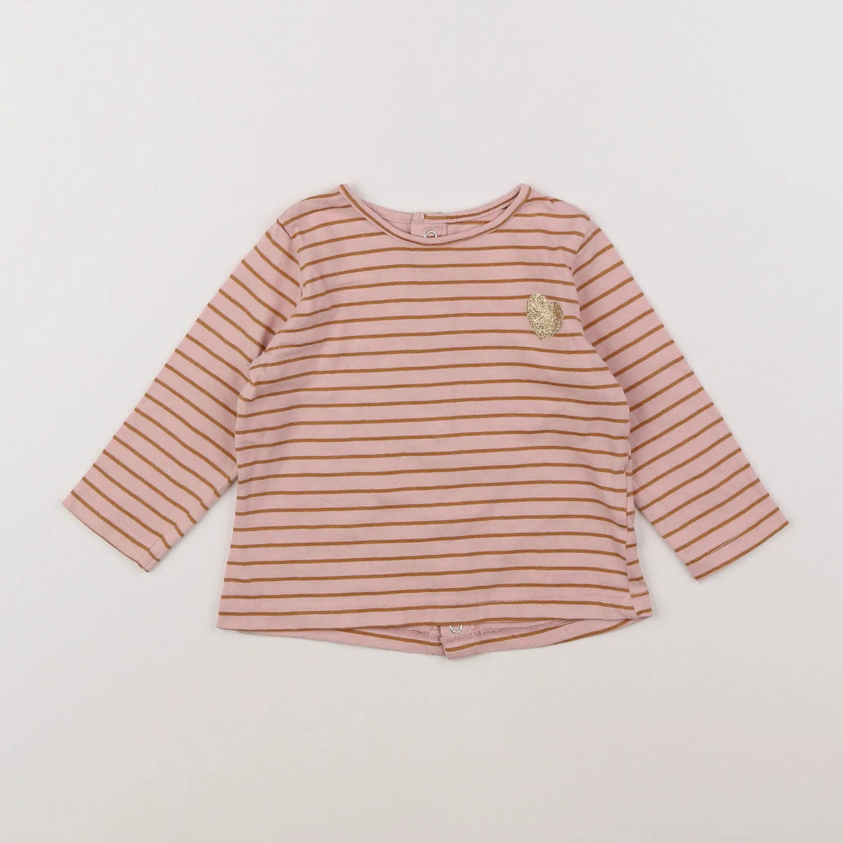 Vertbaudet - tee-shirt rose - 6 mois