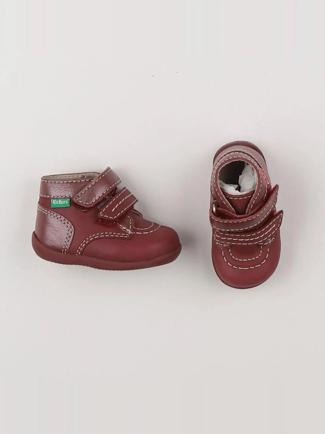 Kickers - bottillons rouge - pointure 18