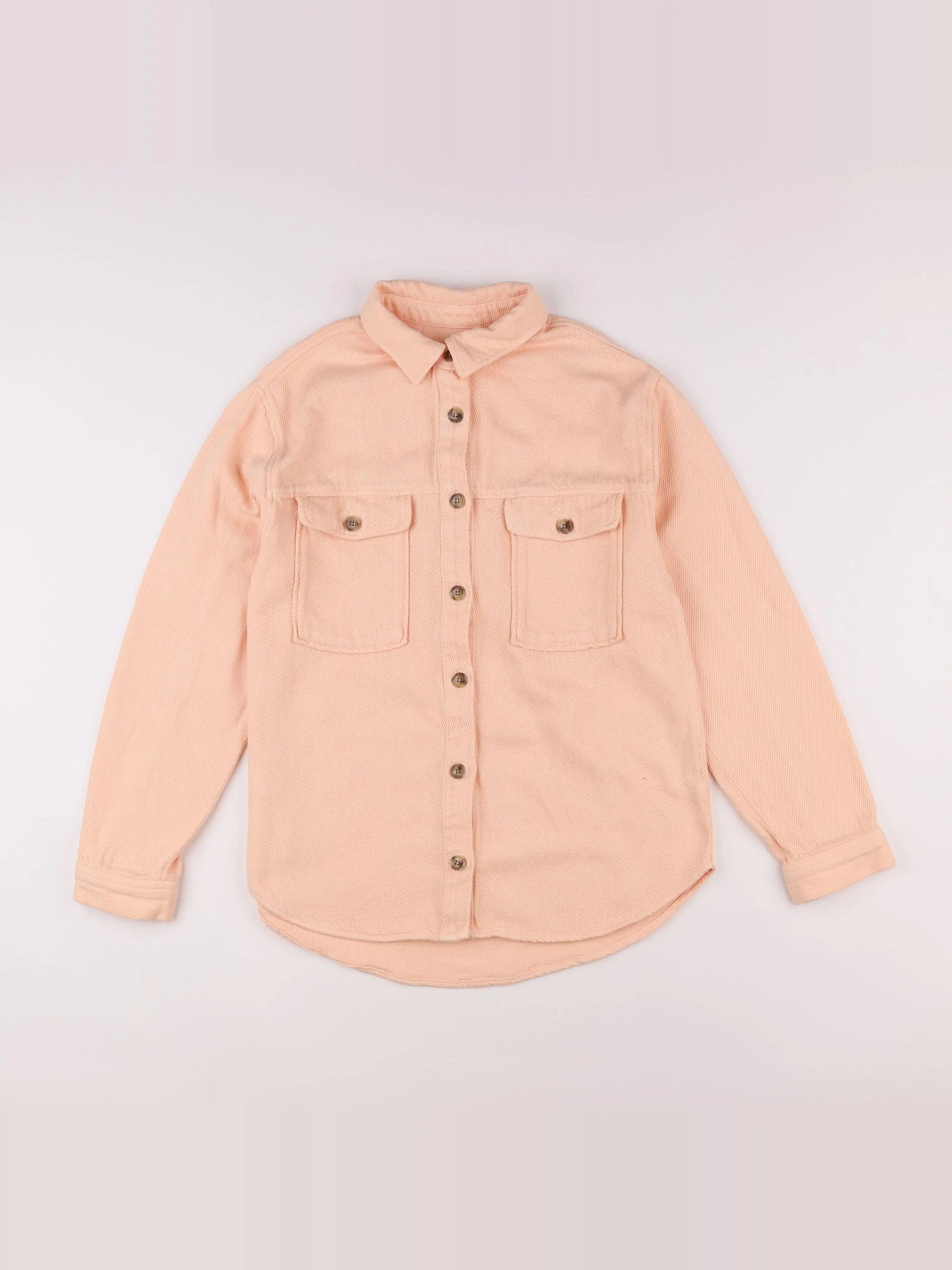 Zara - chemise orange - 13/14 ans
