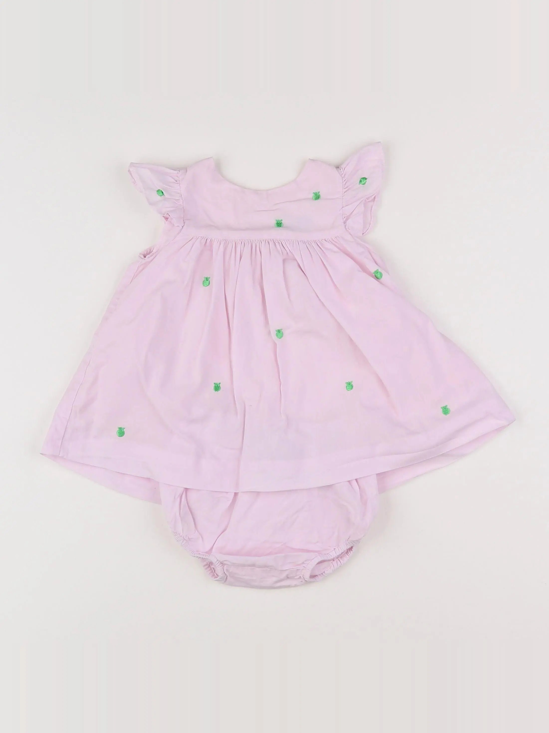 Jacadi - robe rose - 6 mois