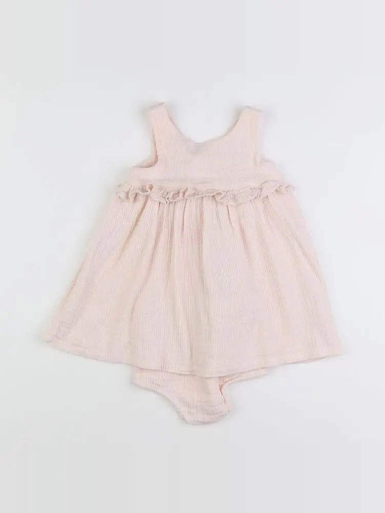 Boutchou - robe rose - 12 mois