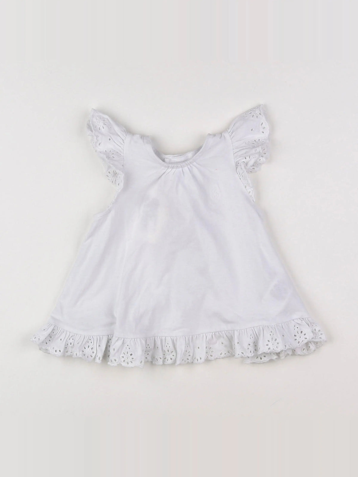 Ralph Lauren - robe blanc - 12 mois