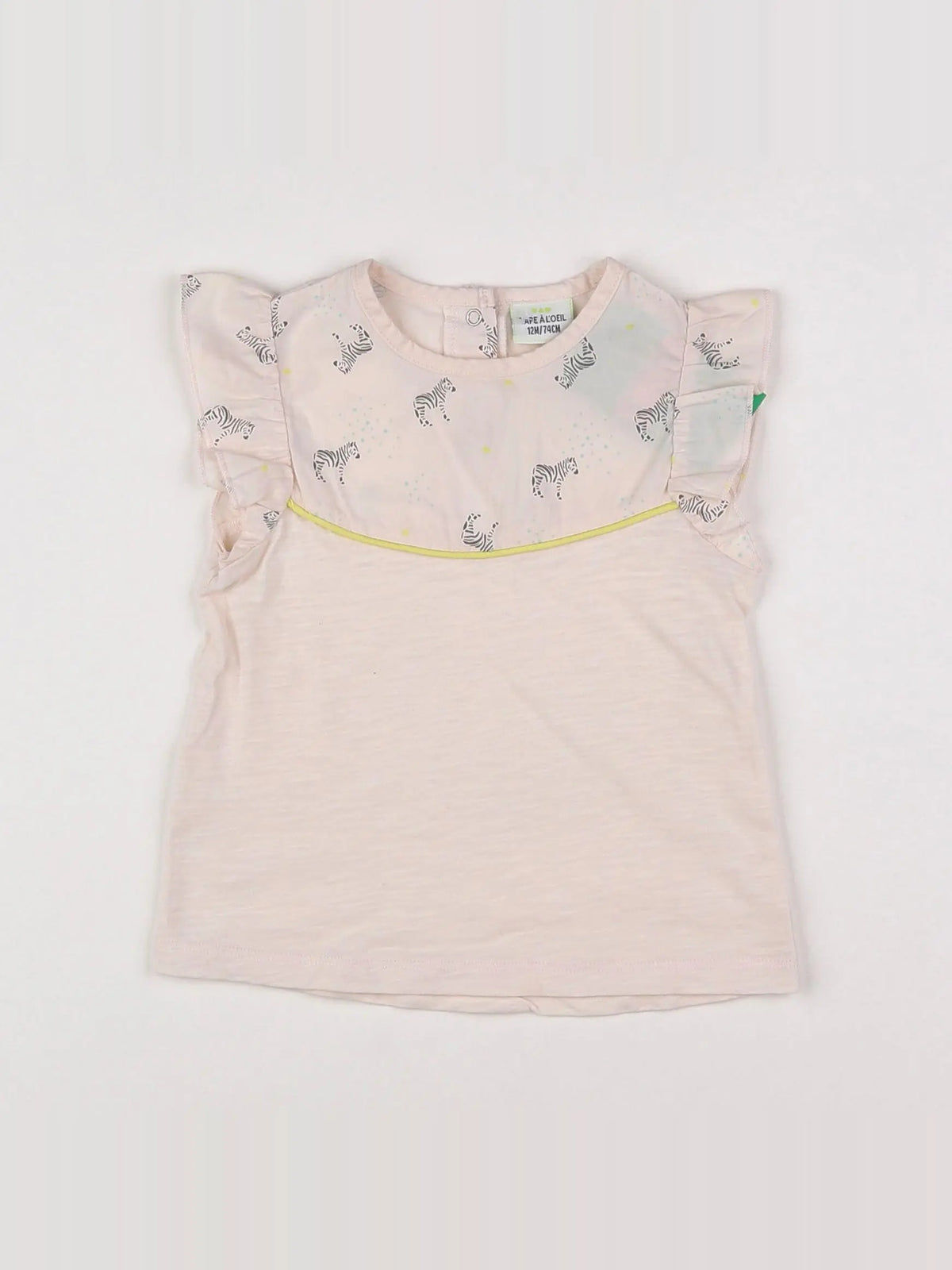 Tape à l'oeil - tee-shirt beige - 12 mois