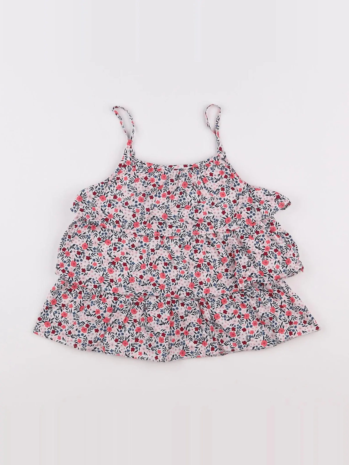 Vertbaudet - blouse multicolore - 8 ans