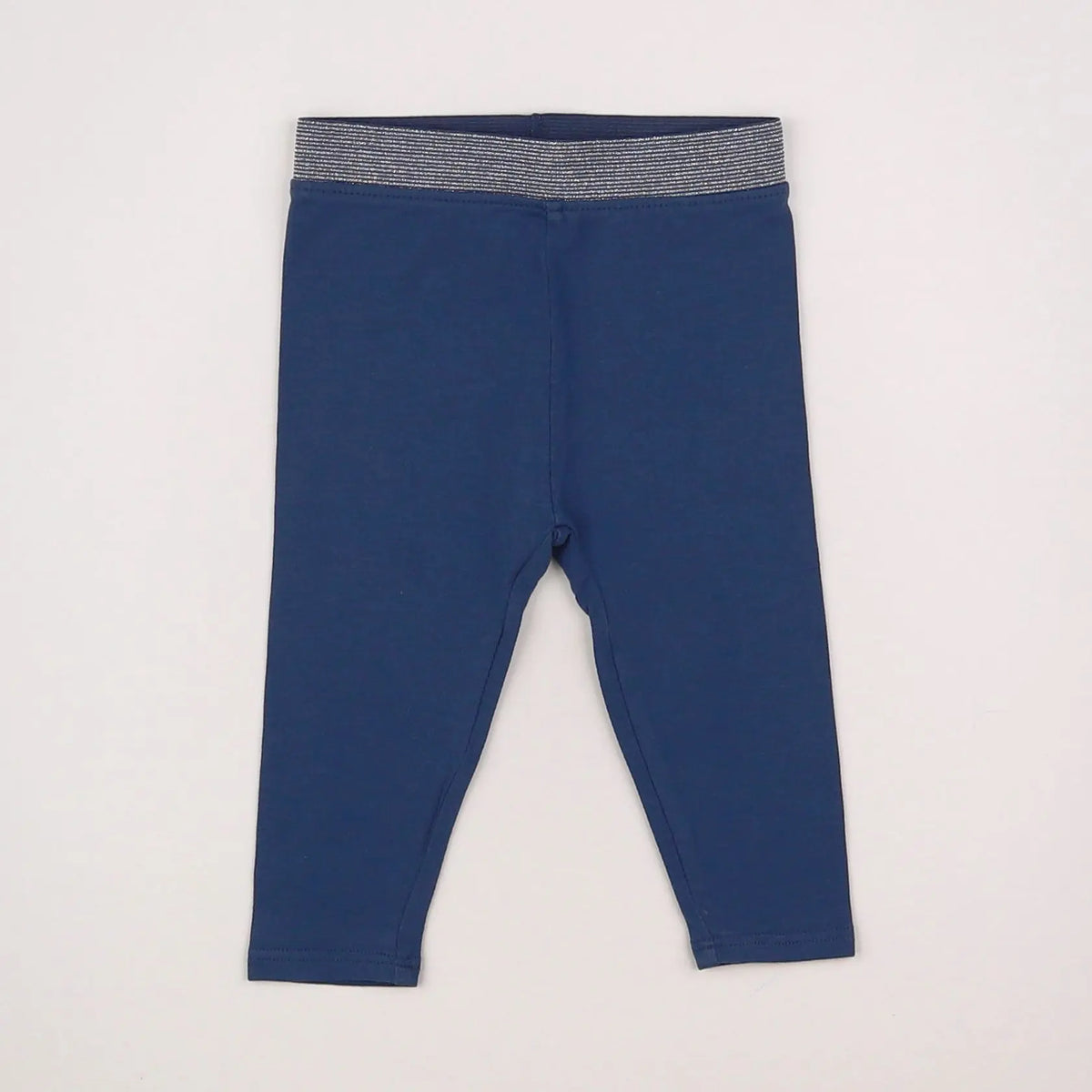 Vertbaudet - legging bleu - 6 mois