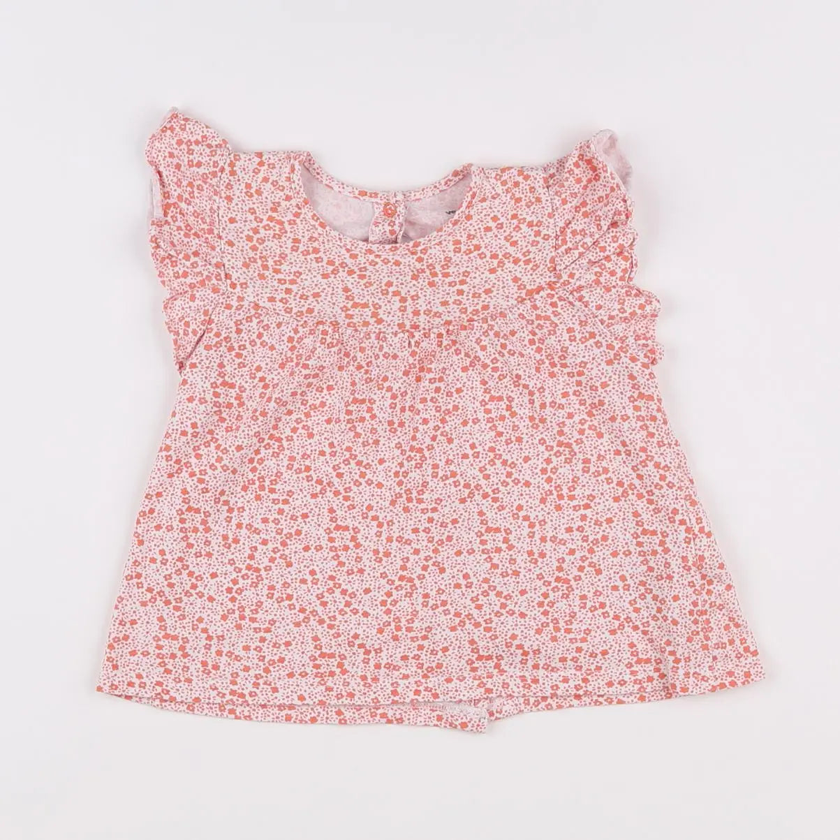Vertbaudet - tee-shirt rose - 12 mois