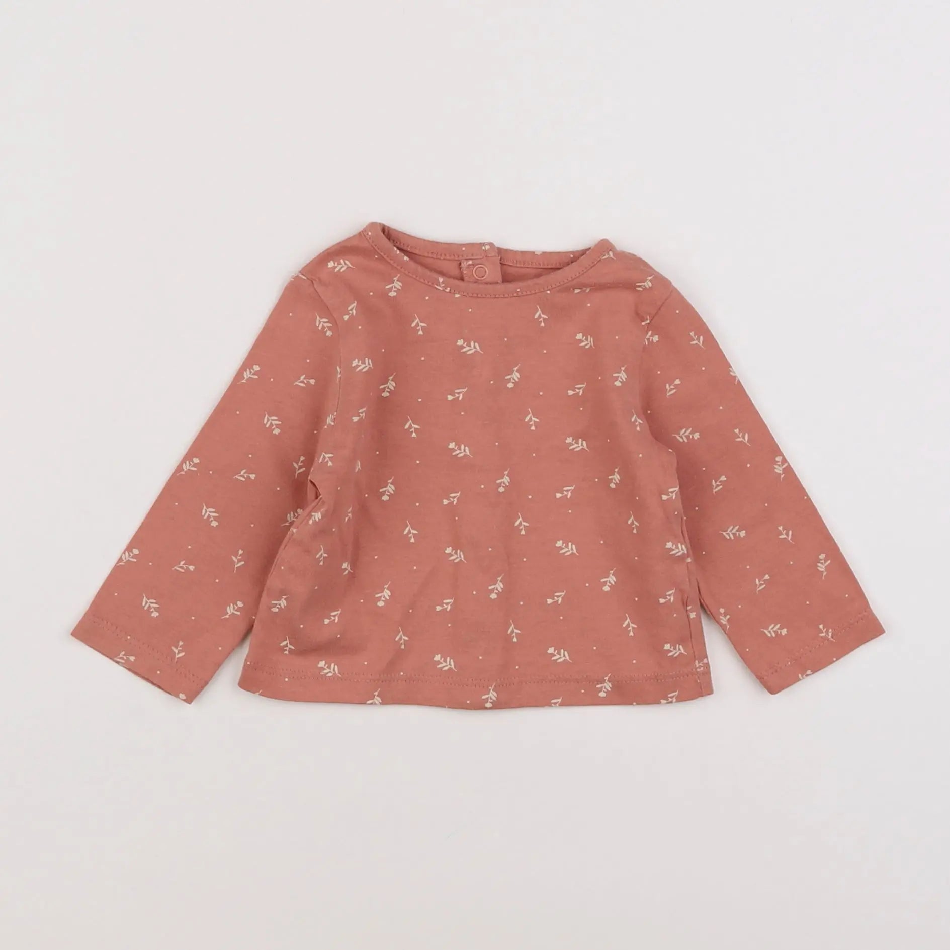 Vertbaudet - tee-shirt rose - 3 mois