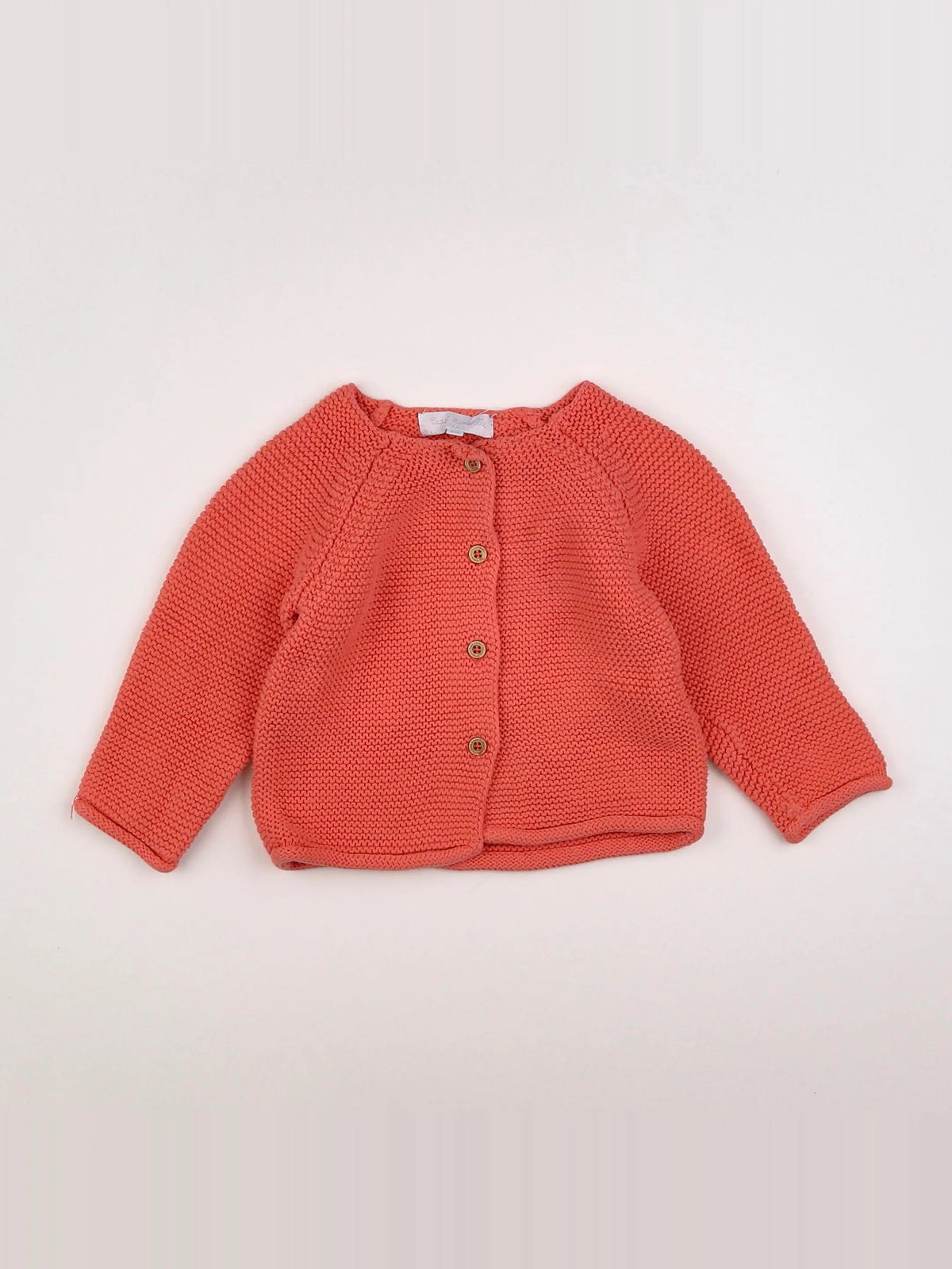 Cadet Rousselle - gilet rose - 6 mois