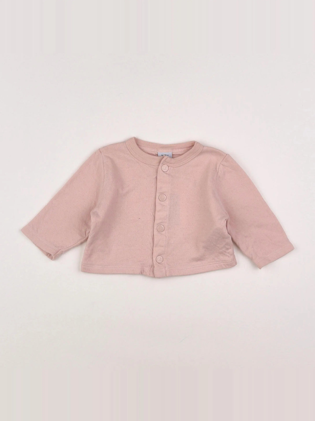 Petit Bateau - sweat rose - 6 mois