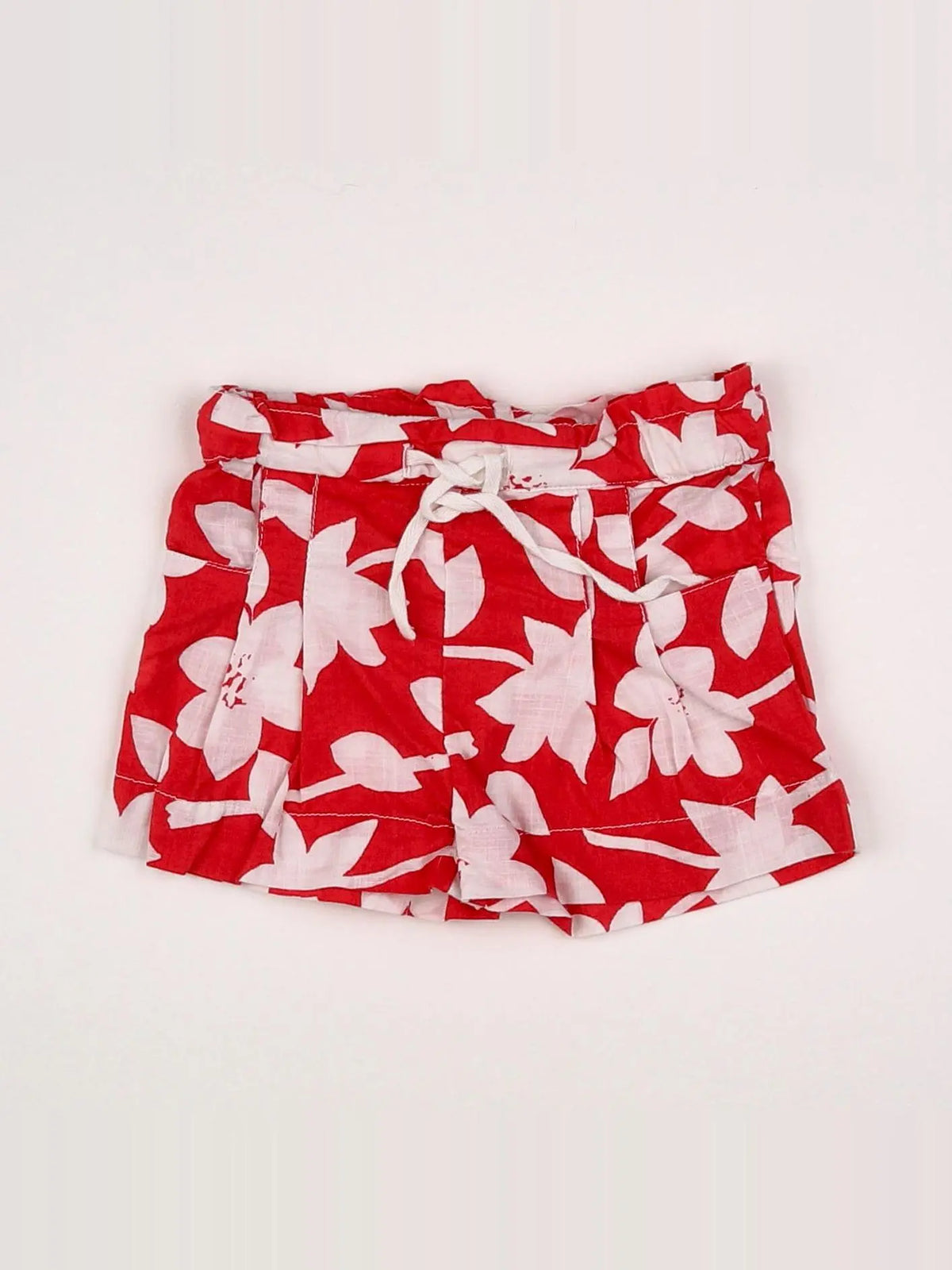 Boutchou - short rouge - 6 mois