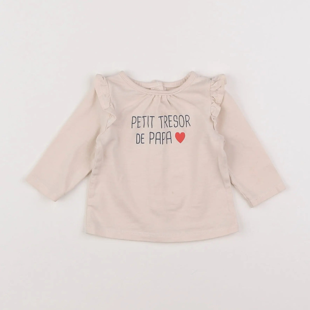 Vertbaudet - tee-shirt rose - 3 mois