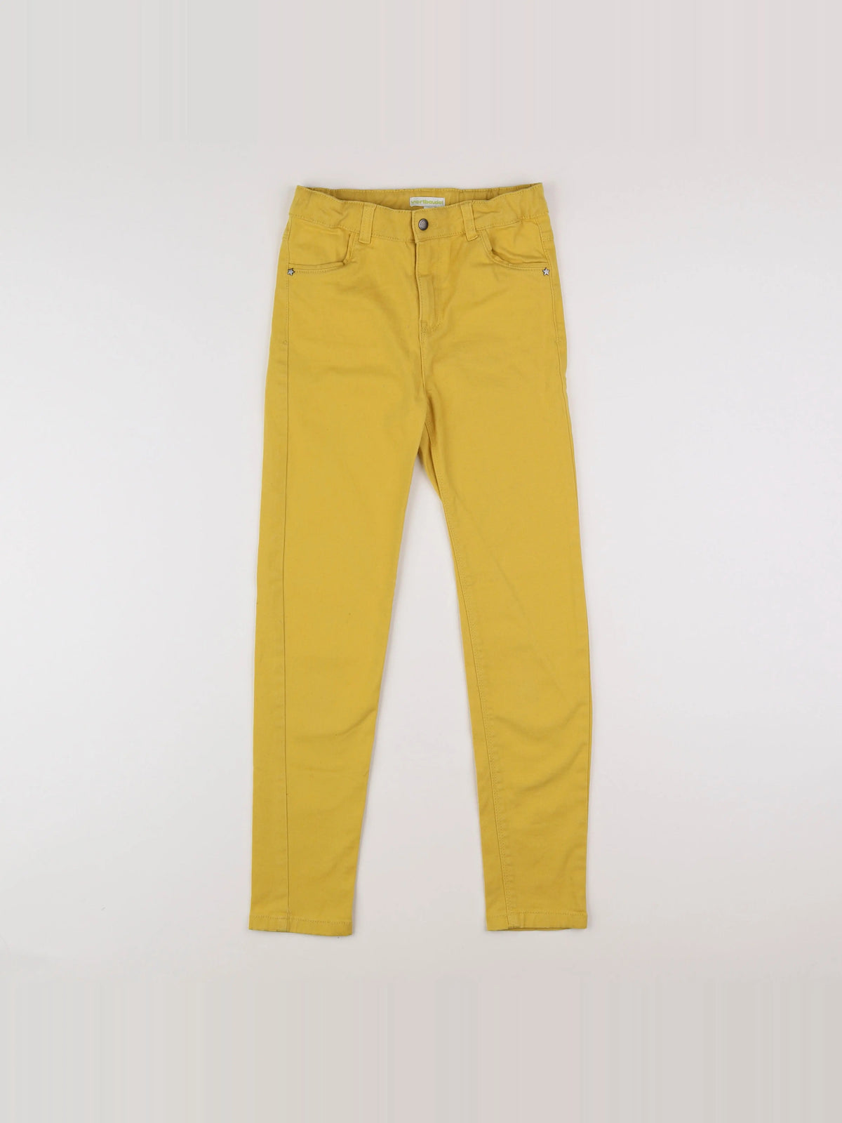 Vertbaudet - jean jaune - 10 ans