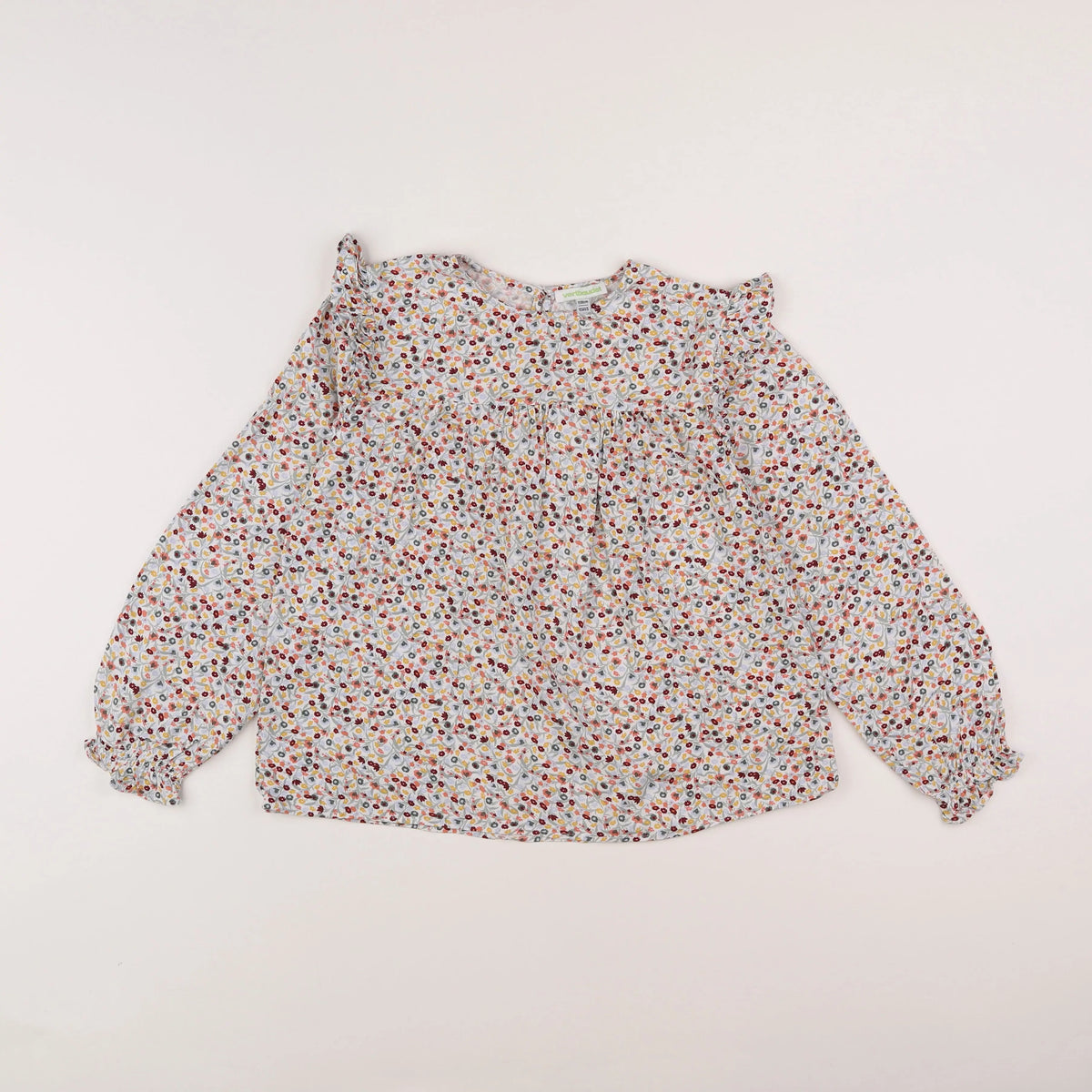Vertbaudet - blouse multicolore - 10 ans