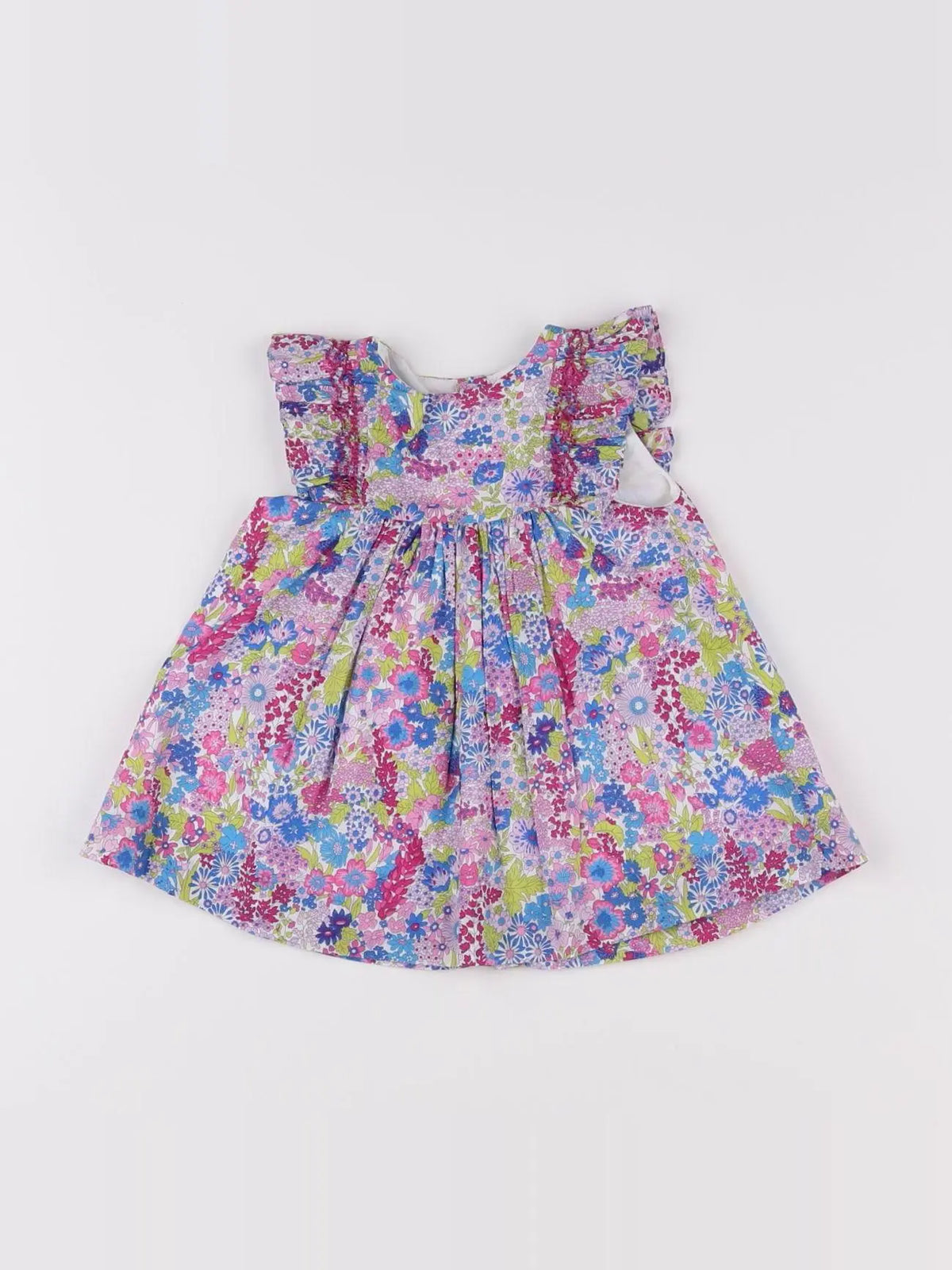 Jacadi - robe liberty multicolore - 3 mois