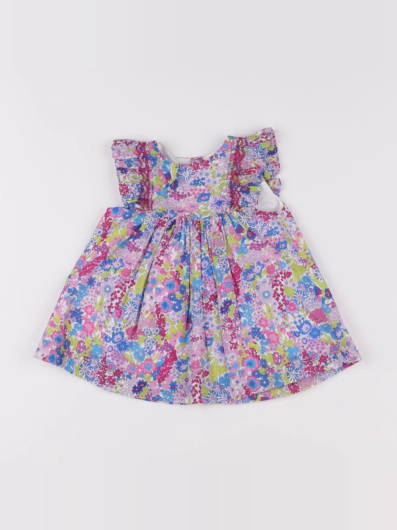 Jacadi - robe liberty multicolore - 3 mois