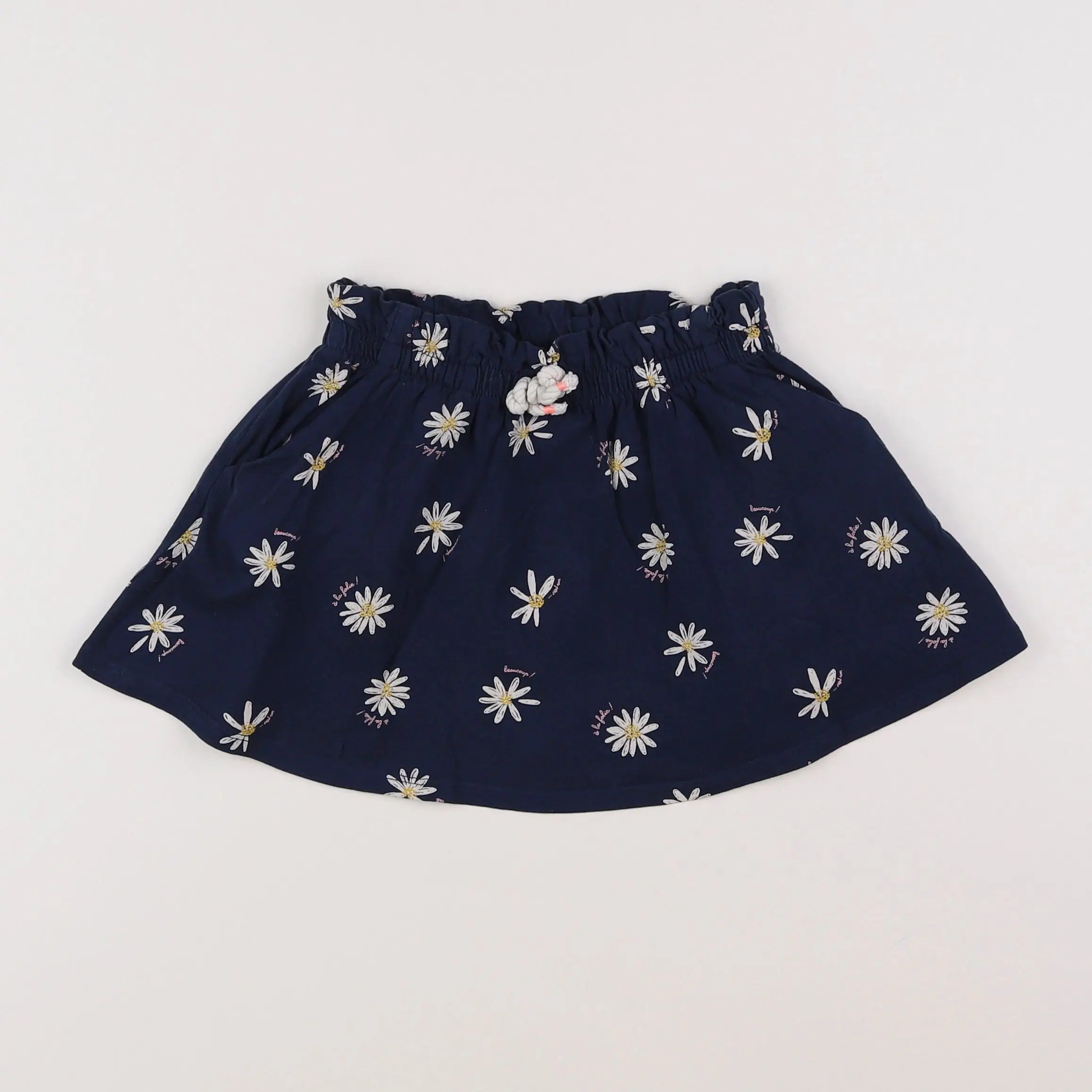 Vertbaudet - jupe bleu - 2 ans