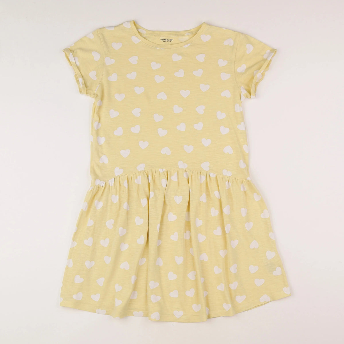 Vertbaudet - robe jaune - 12 ans