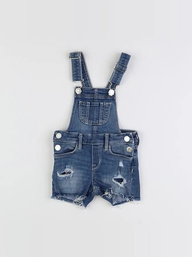 H&M - salopette bleu - 18 mois à 2 ans