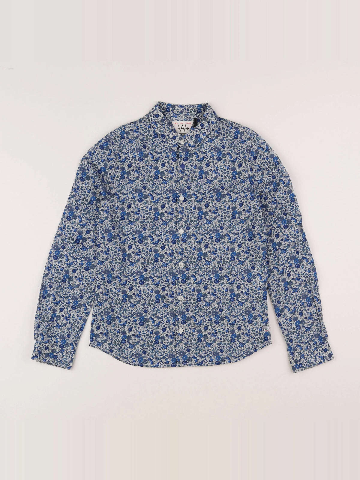 IKKS - chemise bleu - 10 ans