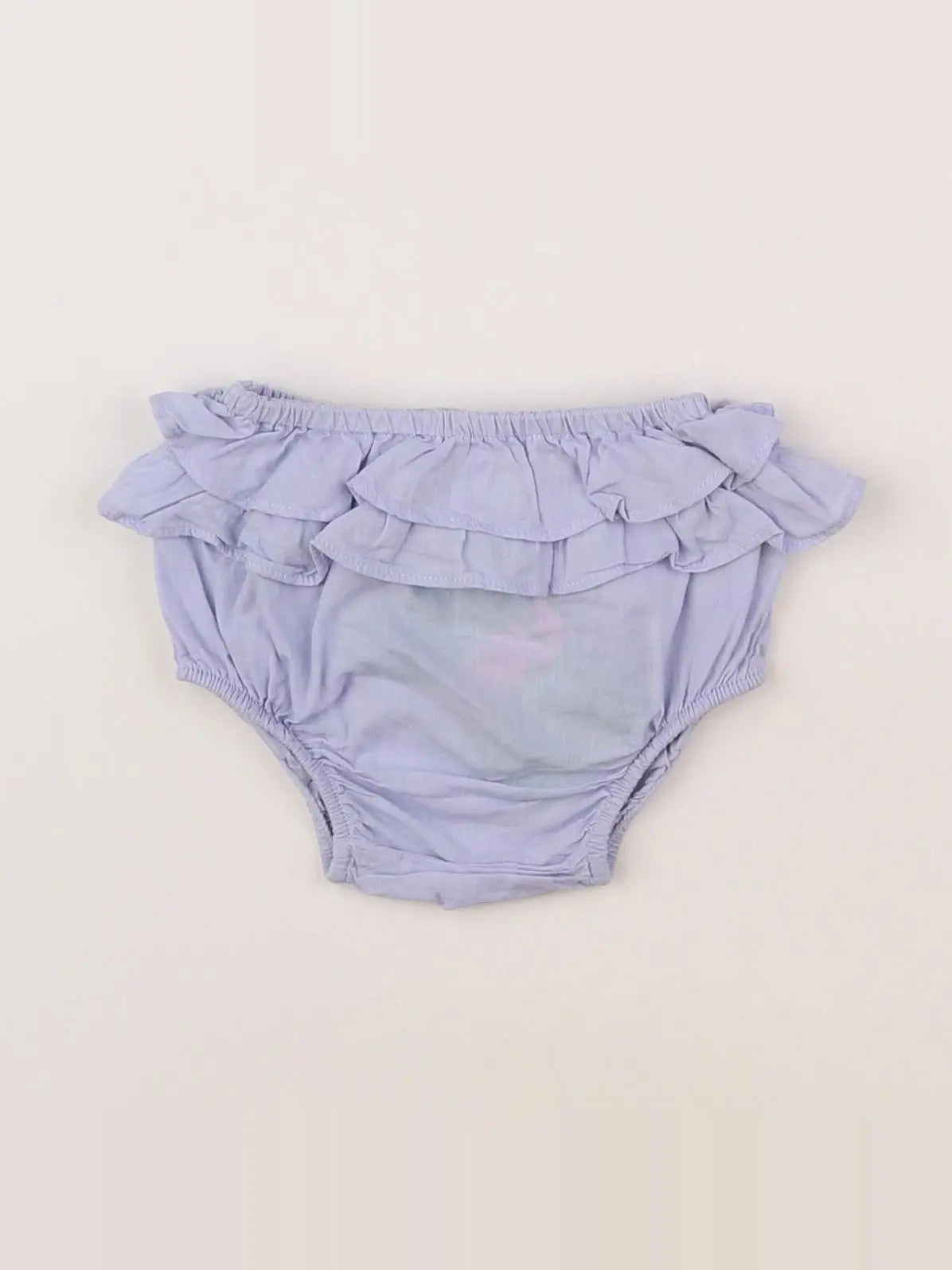 Jacadi - bloomer volants au dos bleu - 1 mois