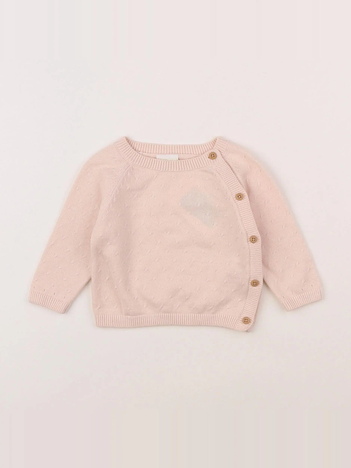 Tape à l'oeil - gilet rose - 3 mois