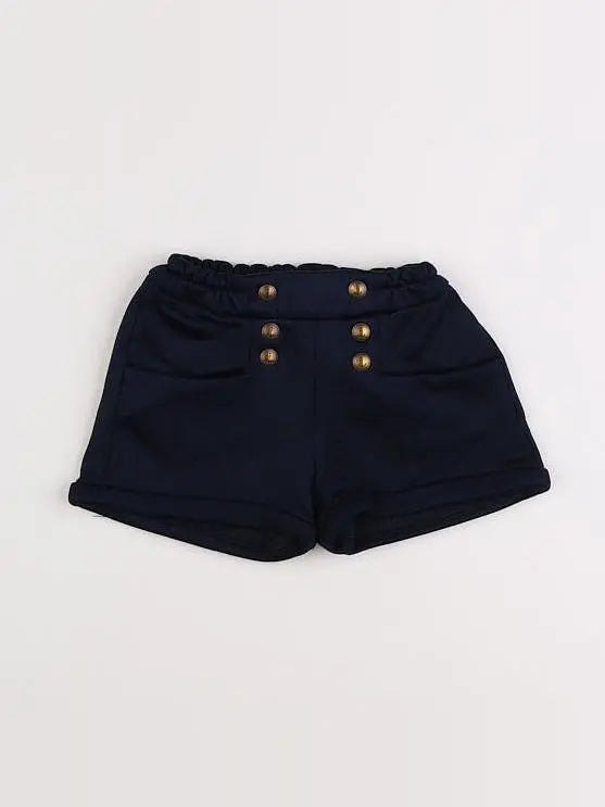 IKKS - short bleu - 18 mois