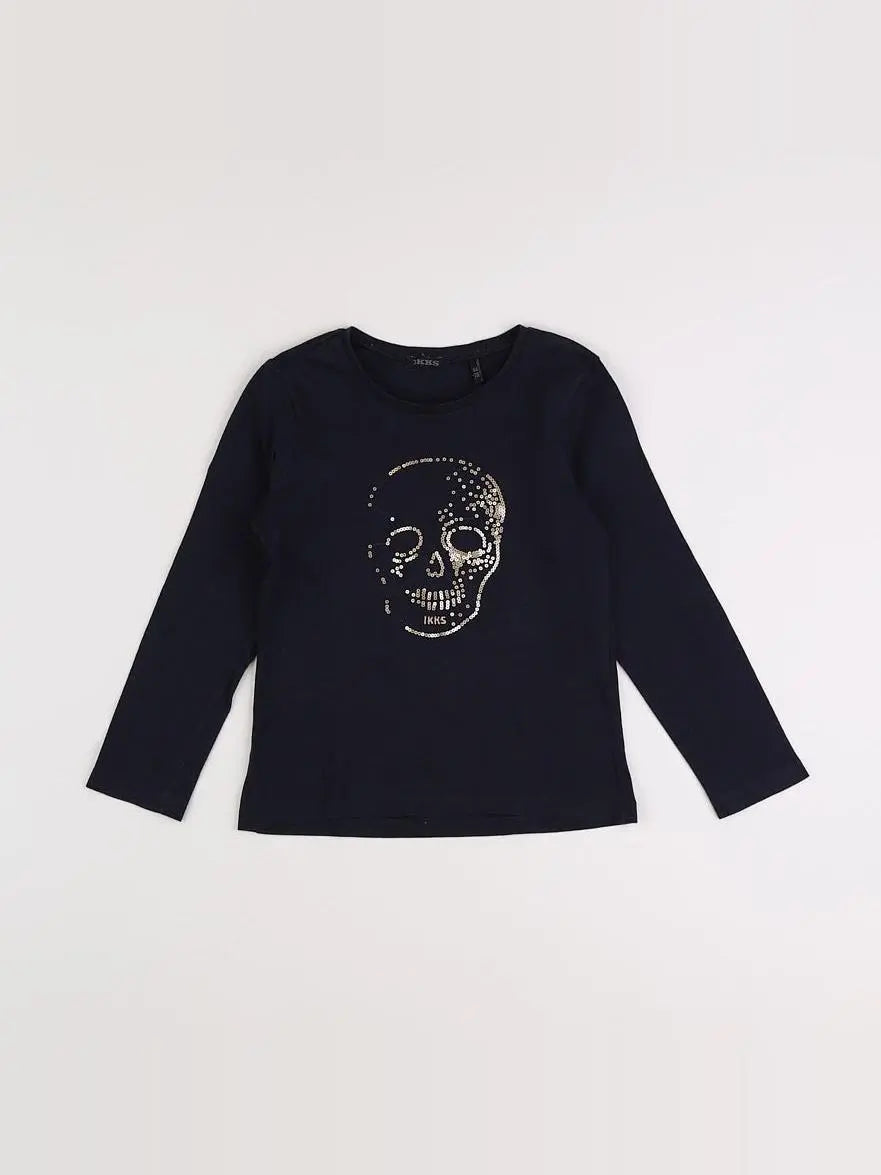 IKKS - tee-shirt bleu - 6 ans