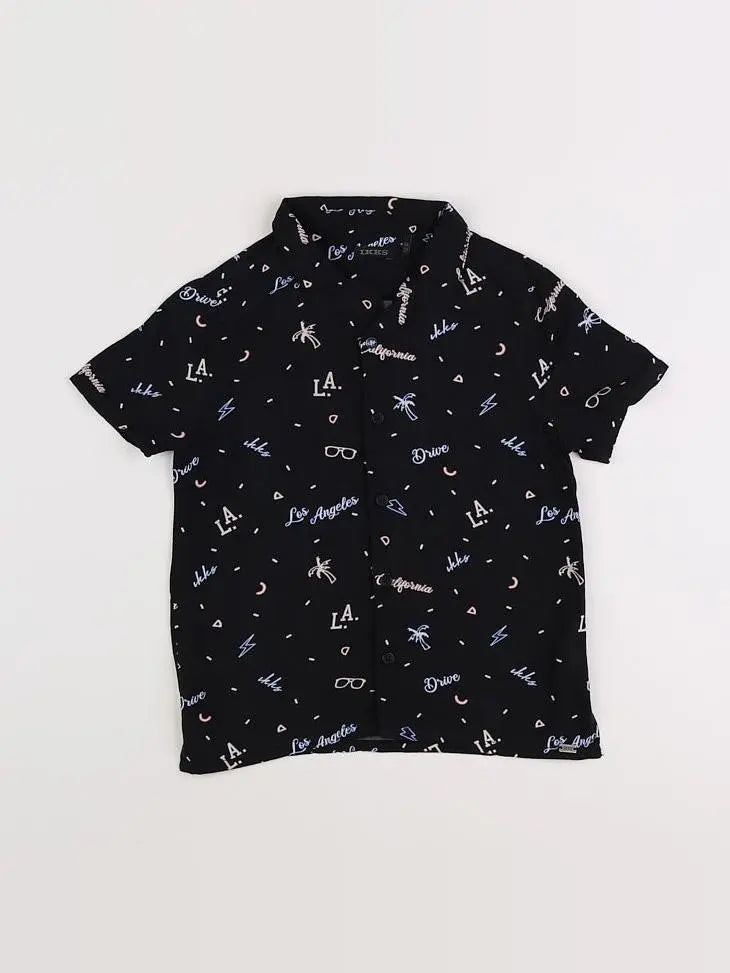 IKKS - tee-shirt noir - 5 ans