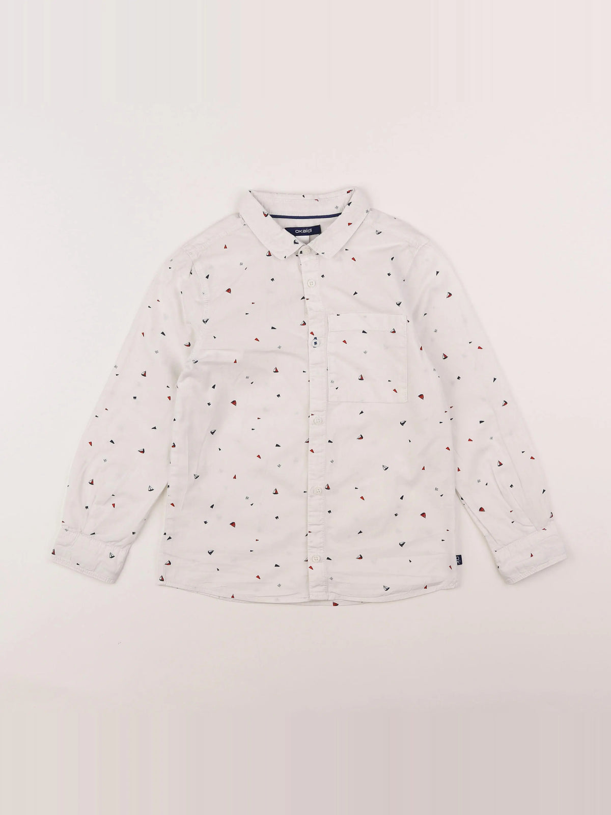 Okaidi - chemise blanc - 6 ans
