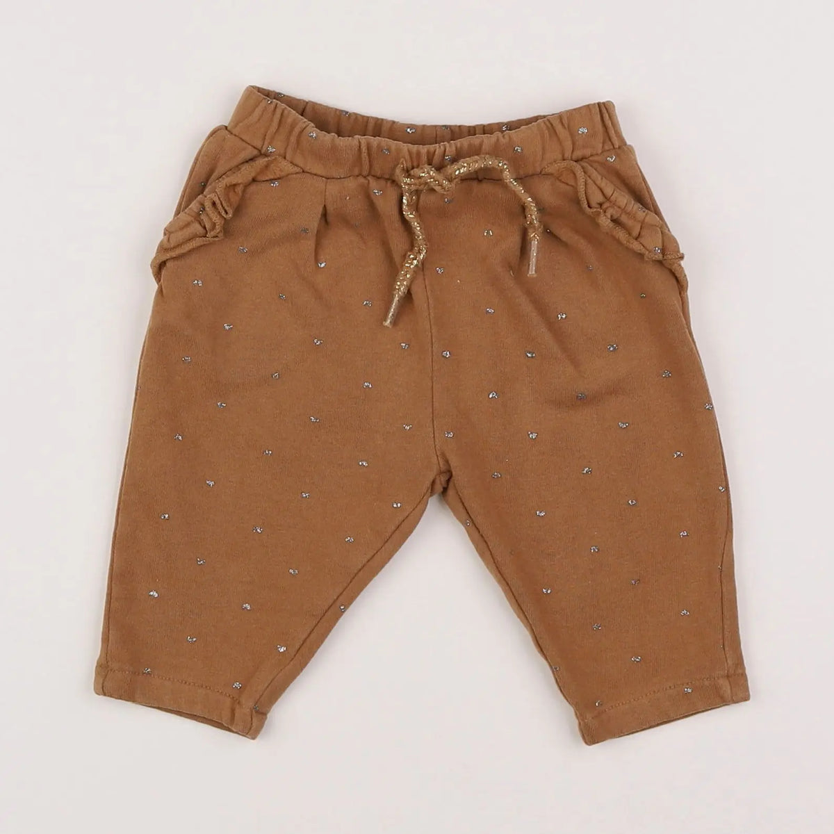 Vertbaudet - jogging marron - 6 mois