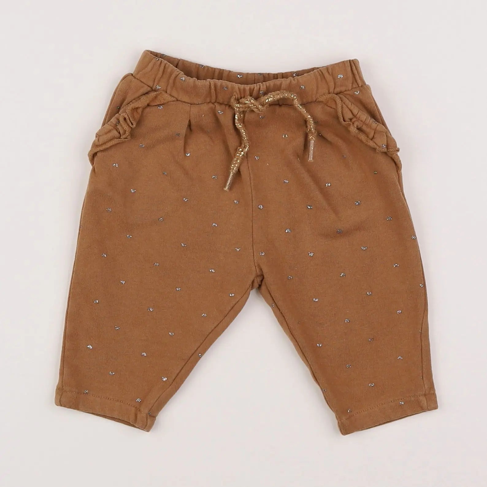 Vertbaudet - jogging marron - 6 mois