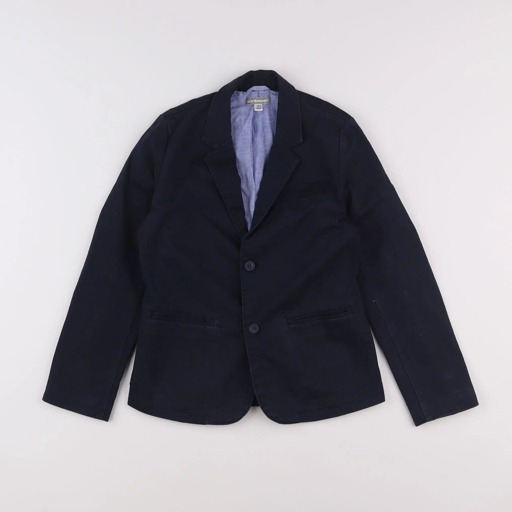 Vertbaudet - veste bleu - 8 ans
