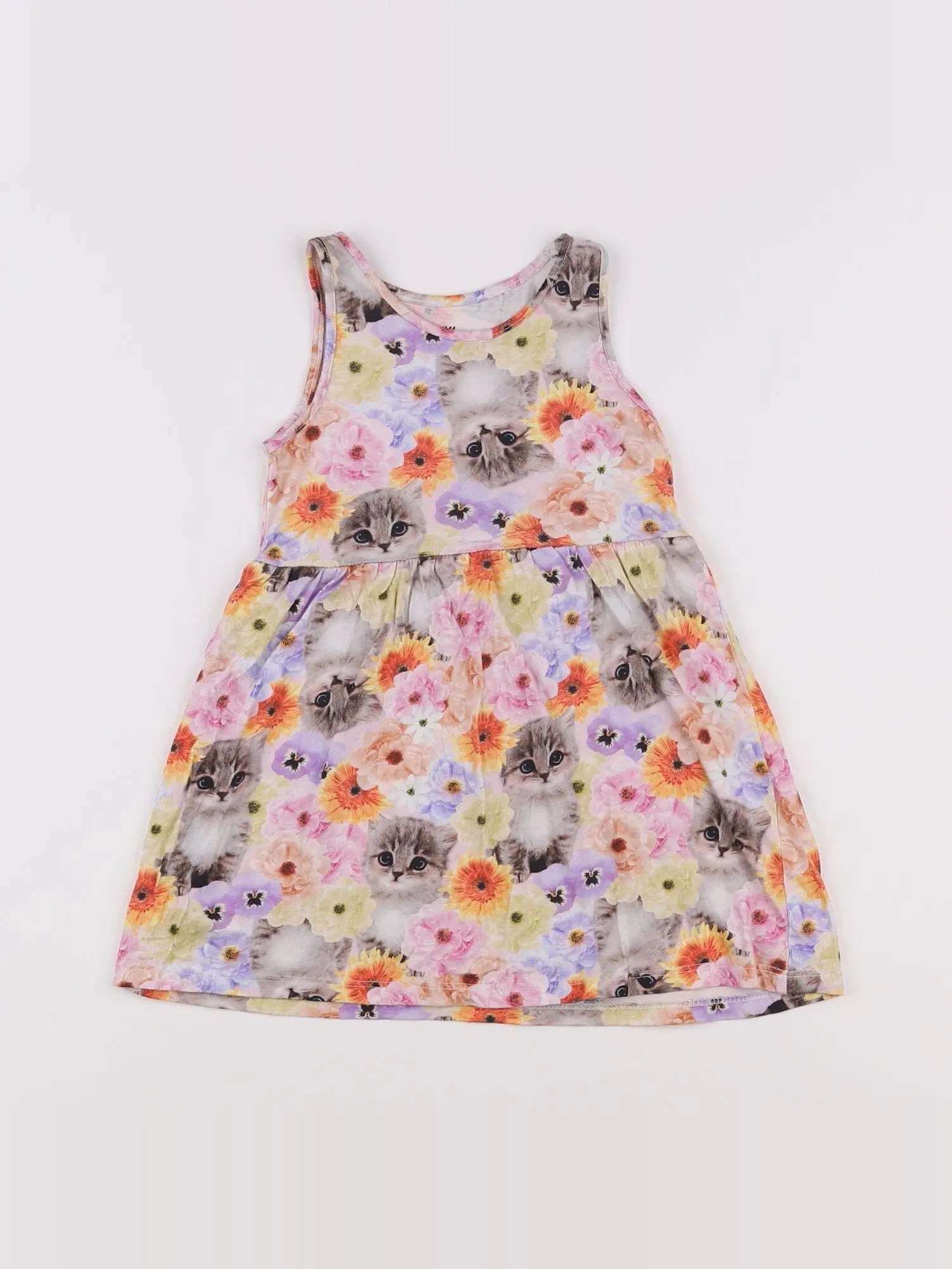 H&M - robe multicolore - 2 ans