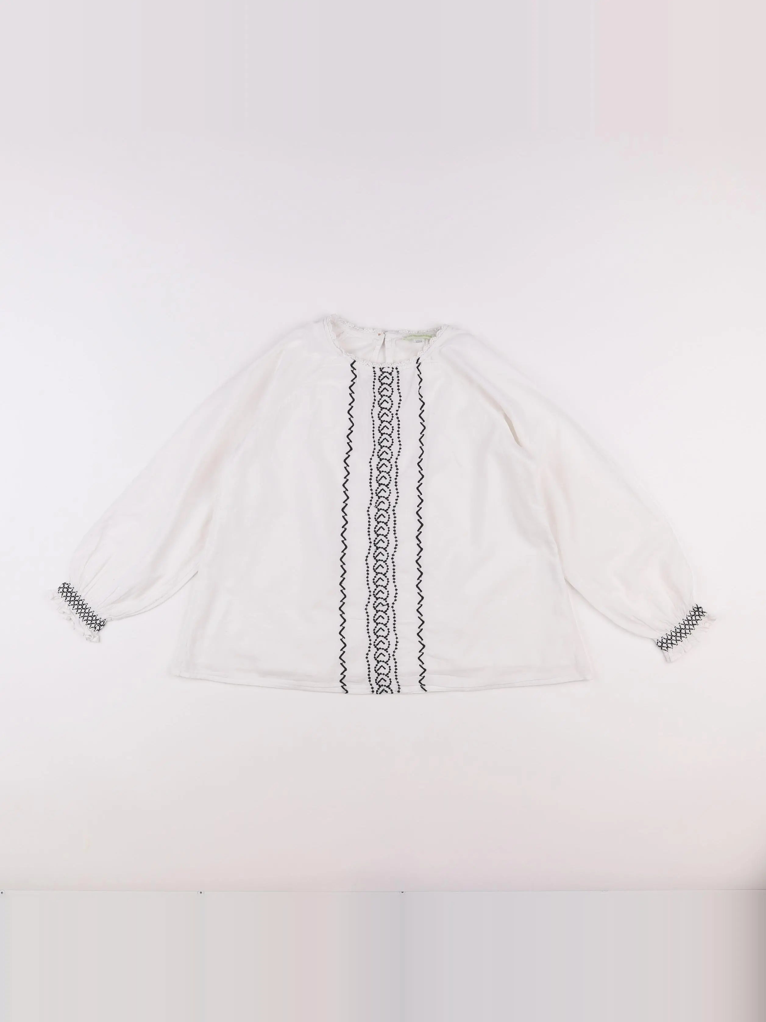 Vertbaudet - blouse blanc - 9 ans