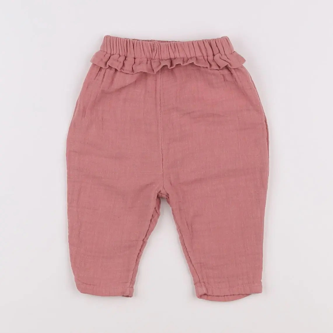 Vertbaudet - pantalon rose - 3 mois
