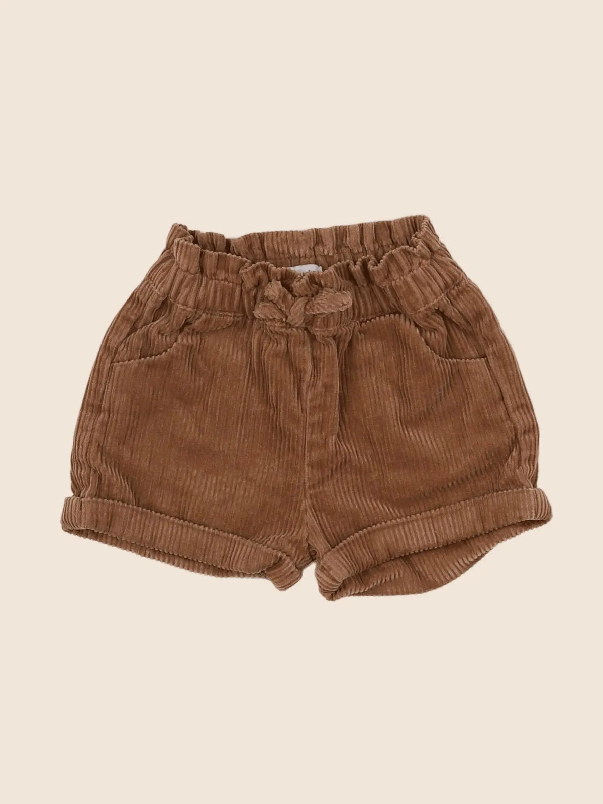 Vertbaudet - short marron - 9 mois