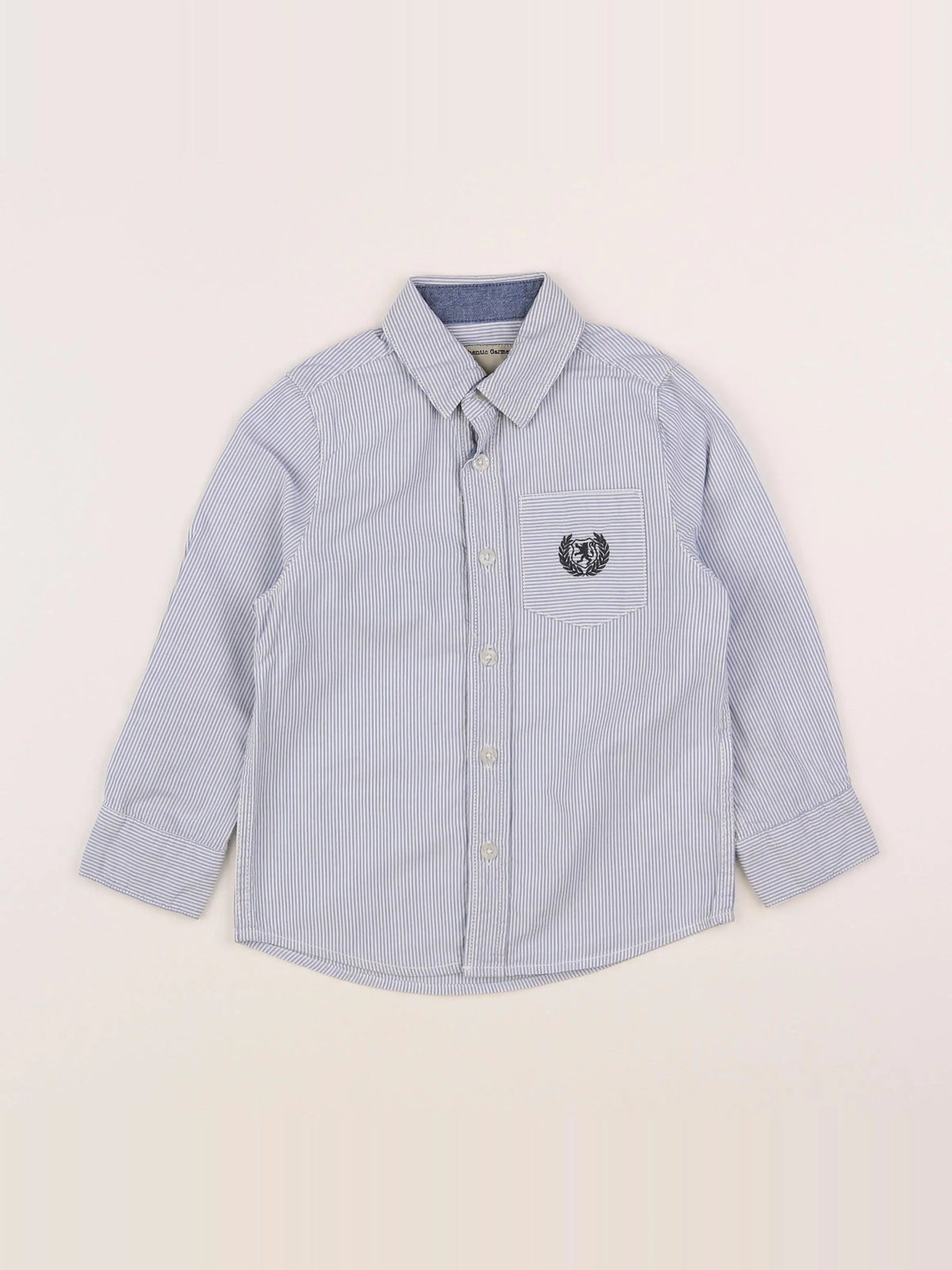 La Redoute - chemise bleu - 3 ans